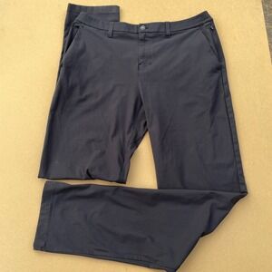 Lululemon Commission ABC Pants Men 34 Black Golf Office  Warpstreme LM5AR4T